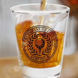 Copo de Shot de Golfe Clássico Nome Personalizado
