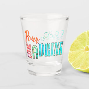 Copo De Shot Dê-me um bar de bebidas alcoólicas retro licor