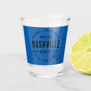 Copo de Shot de Uísque de Música Country Nashville