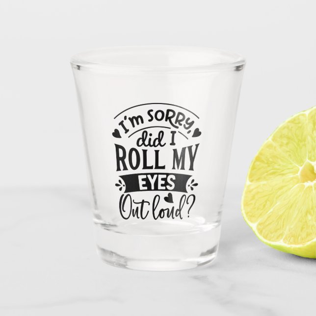 Copo de Shot de Whisky Sassy (Frente)