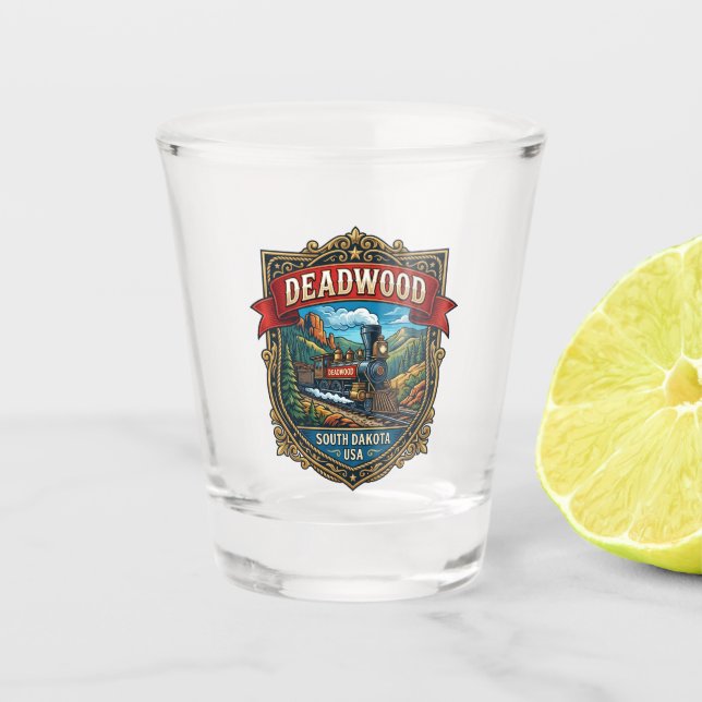 Copo De Shot Deadwood EUA (Frente)
