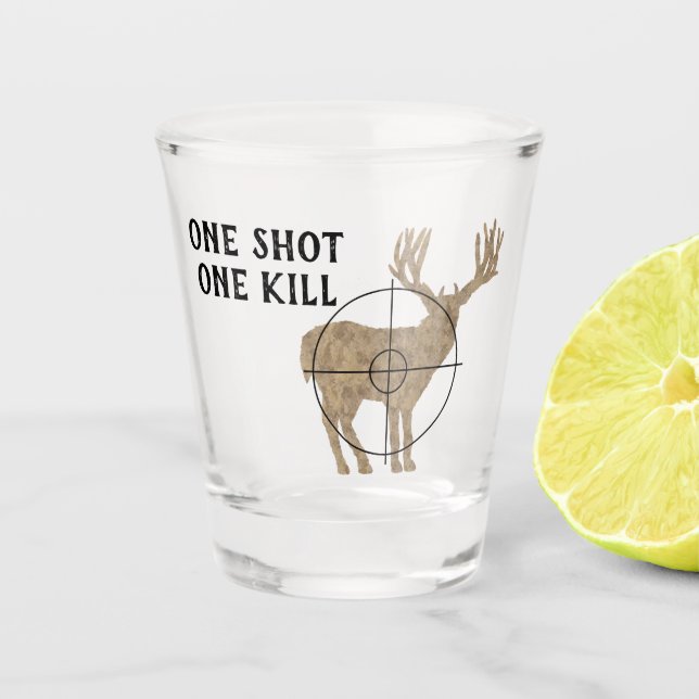 Copo De Shot Deer Hunting One Matar (Frente)