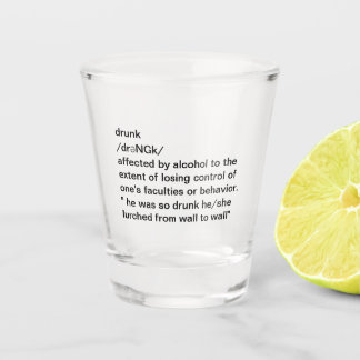 Copo De Shot Definição de Bêbado Engraçado Festa 
