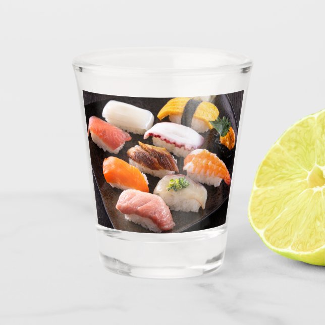 Copo De Shot Deluxe Sushi Set – Glass by SUSHIMI (Frente)