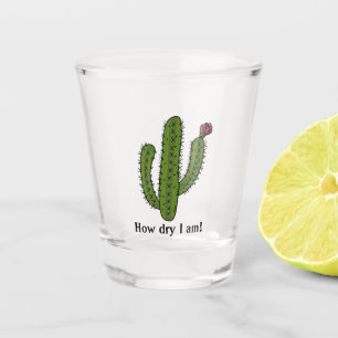 Copo De Shot Desert Cactus Design Shot Glass