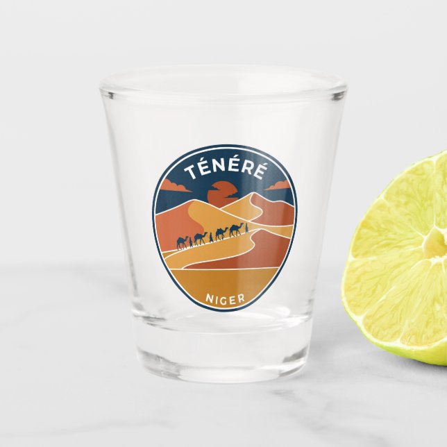 Copo De Shot Deserto Ténéré Níger (Frente)