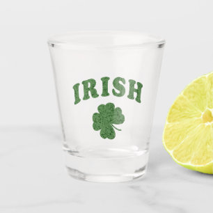 Copo De Shot Design Celular do Shamrock Personalizado Irlandês