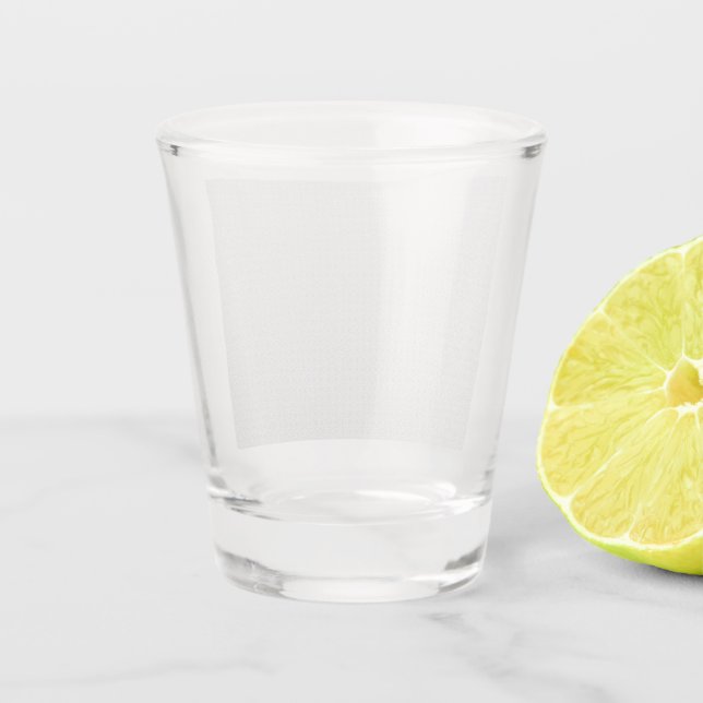 Copo De Shot Design de Celebração Nupcial de Luxo (Verso)