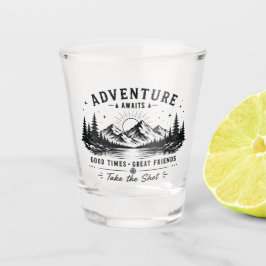 Copo De Shot Design de Shot Glass Aventura Vintage