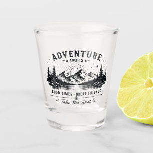 Copo De Shot Design de Shot Glass Aventura Vintage