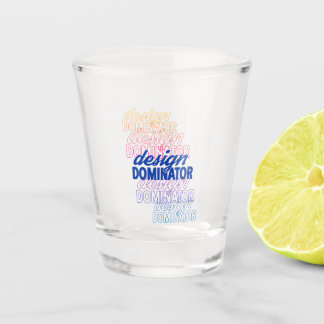 Copo De Shot Design Dominator Repetir Design de Shot Glass
