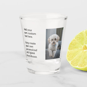 Copo De Shot Design único e fácil de um tipo personalizado