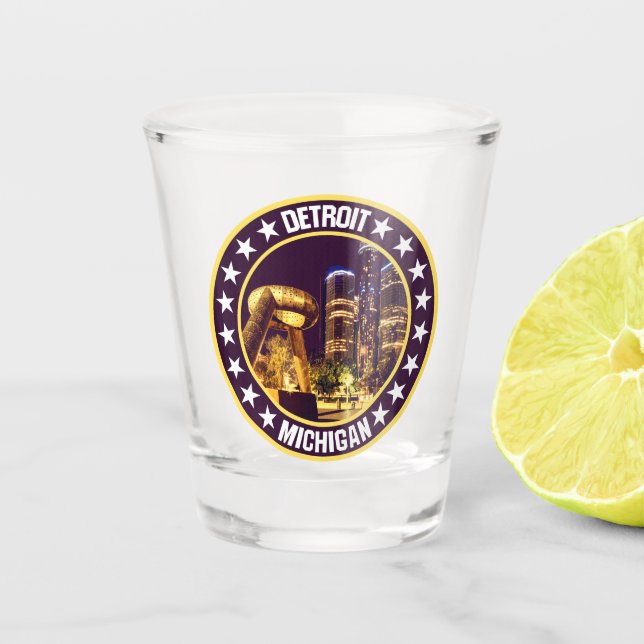 Copo De Shot Detroit (Frente)