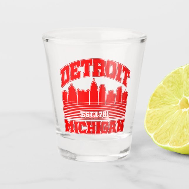 Copo De Shot Detroit, Michigan (Frente)