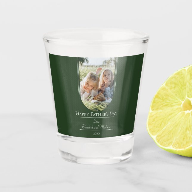 Copo De Shot Dia de os pais de Fotografia em Arch Moderno | Eme (Frente)