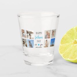Copo De Shot Dia de os pais Shot Glass | Fotos personalizadas