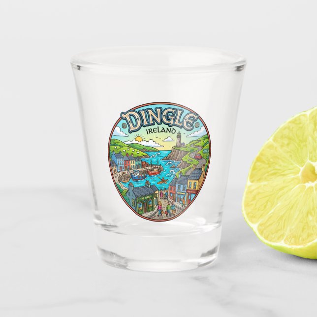 Copo De Shot Dingle Irlanda (Frente)