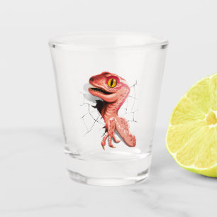 Copo De Shot Dinossaur Hatching do Velociraptor Realista