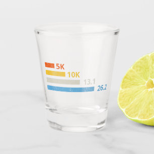 Copo De Shot Distâncias em Execução I - 5.000 13.1 26.2 Maraton