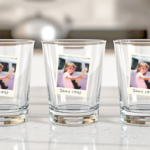 Copo De Shot Diversão Retro Personalizado Aniversário Foto Vint