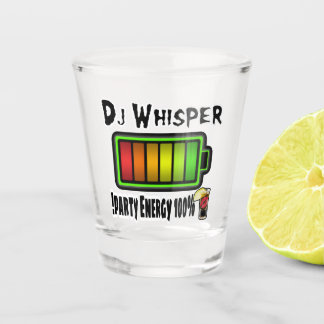 Copo De Shot DJWhisper 100% de Vidro de Dissipador de Energia d
