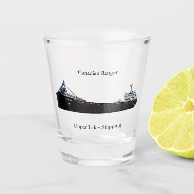Copo de shot do Canadian Ranger (Frente)