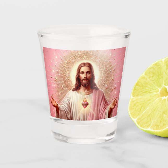 Copo de shot do Jesus Rosa! (Frente)