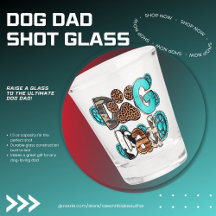 Copo de shot do Papai Cachorro