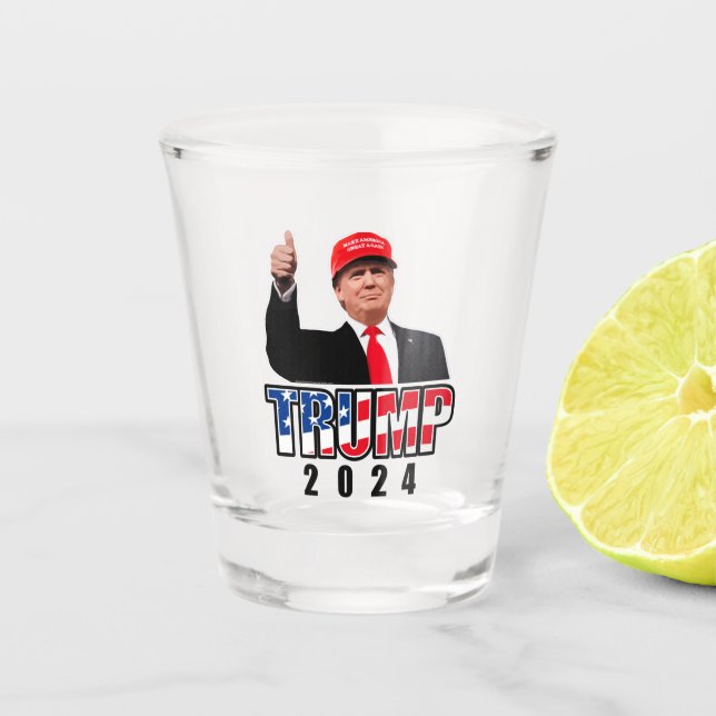 Copo De Shot Dom Donald Trump 2024 (Frente)