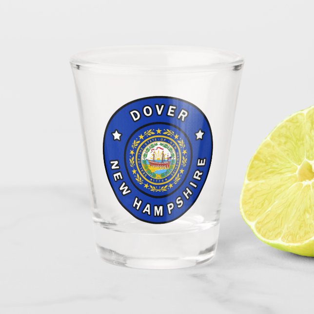 Copo De Shot Dover New Hampshire (Frente)