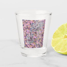 Copo De Shot Duas flores