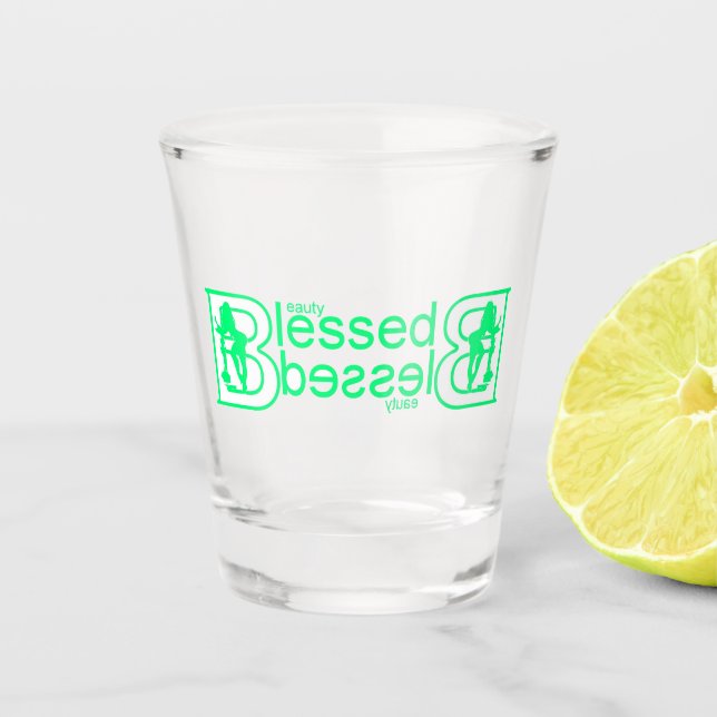 Copo De Shot Duplamente Abençoado (Frente)