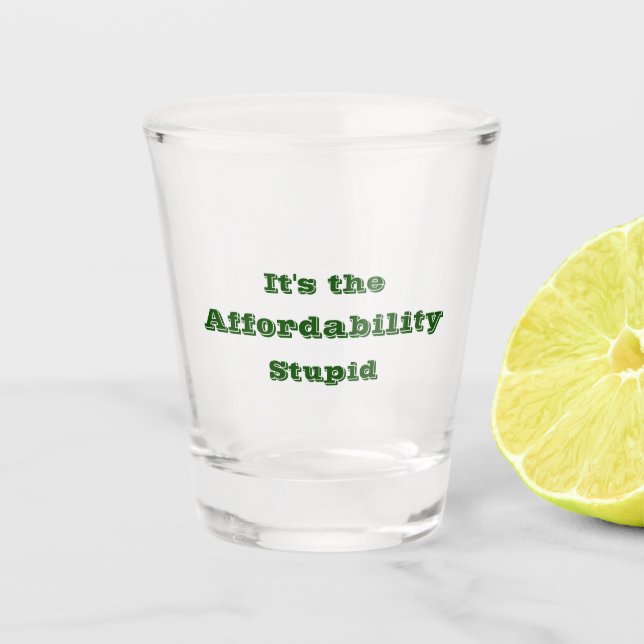 Copo De Shot É a Acessibilidade, Estúpido (Frente)