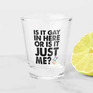 Copo De Shot É Gay Aqui Ou Sou Só Eu Orgulho LGBT