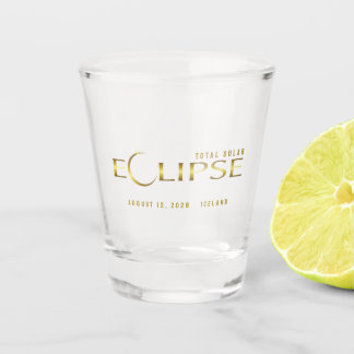 Copo De Shot Eclipse celestial comemorativo souvenir Islândia