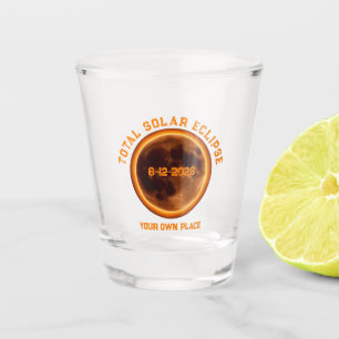 Copo De Shot Eclipse Solar Total 12 de Agosto de 2026