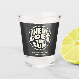 Copo De Shot Eclipse Solar Total 2024 Lá Vem o Sol