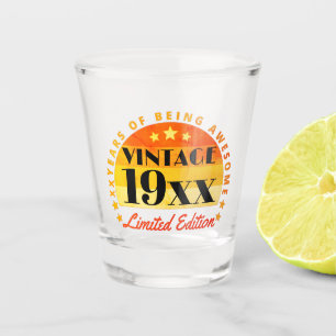 Copo De Shot Edição limitada personalizada Aniversário