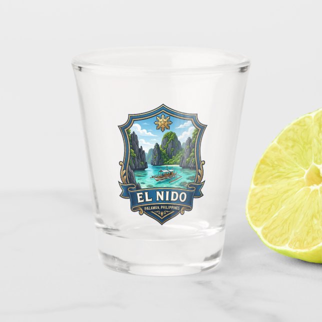 Copo De Shot El Nido Filipinas (Frente)