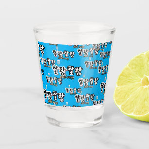 Copo De Shot Elegância em harmonia superlotada: "찰 랑 랑"chal-lan