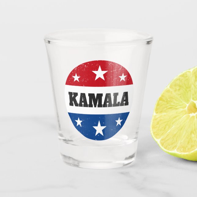 Copo De Shot Eleição Kamala Harris 2024 V (Frente)