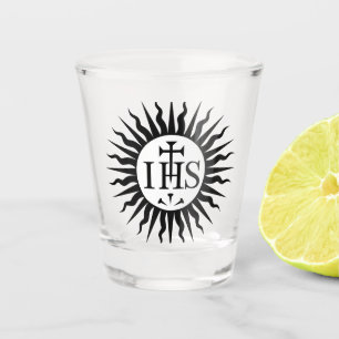 Copo De Shot Emblema da Sociedade de Jesus