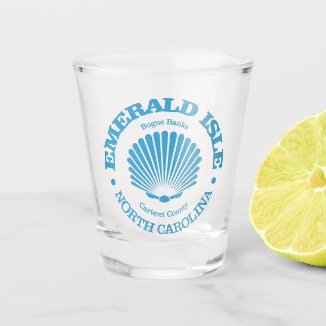 Copo De Shot Emerald Isle (concha) (Frente)