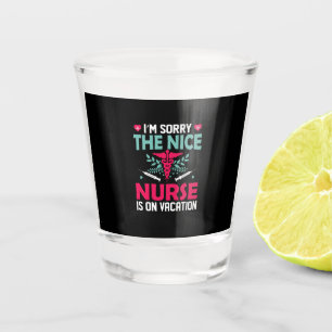 Copo De Shot Enfermeira Presente Sinto muito pela enfermeira le