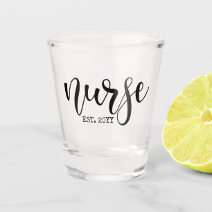 Copo De Shot Enfermeiro Ano Personalizado Enfermeiro Enfermeiro