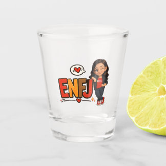Copo De Shot ENFJ — A Inspiração que Une Pessoas