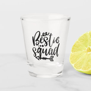 Copo De Shot Engraçado Bestie Esquadrão Sua Amiga Dizendo