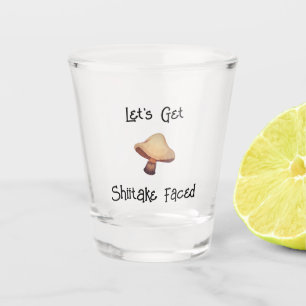 Copo De Shot Engraçado Cogumelo Atirado
