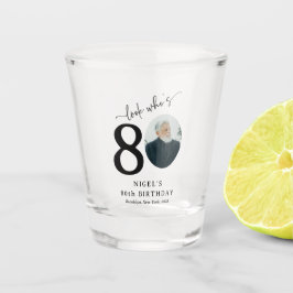 Copo De Shot Engraçado "Olha quem tem 80", 80 de aniversário de