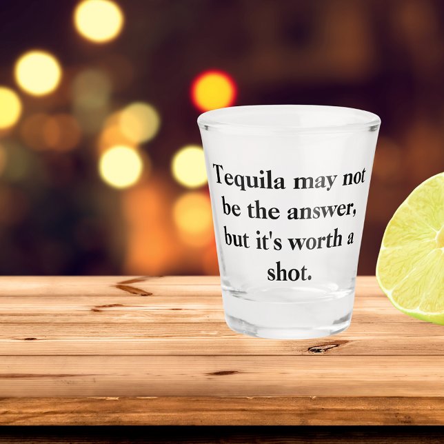 Copo De Shot Engraçado Tequila (Criador carregado)